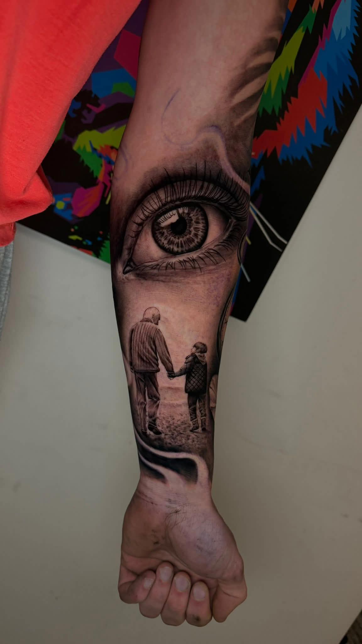 Tatuaggio realizzato da Carmine Di Domenico — Nemesis Tattoo, Palermo